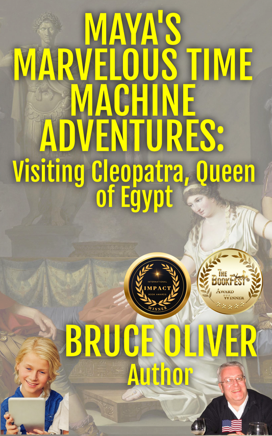 Maya's Marvelous Time Machine Adventures: Visiting Cleopatra, Queen of Egypt (PDF only)